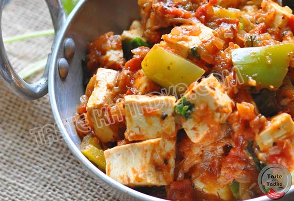 Kadai Paneer Recipe - tastekatadka